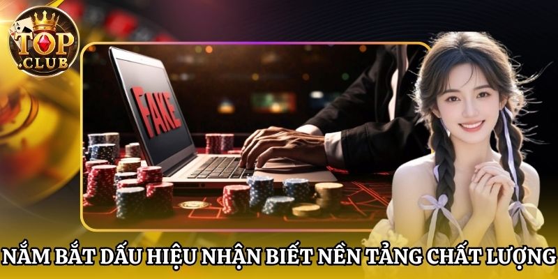 Nắm bắt dấu hiệu nhận biết nền tảng chất lượng